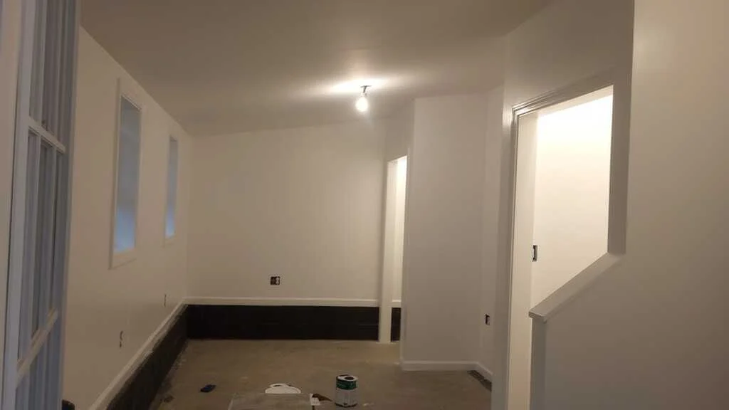 Interior wall finishing