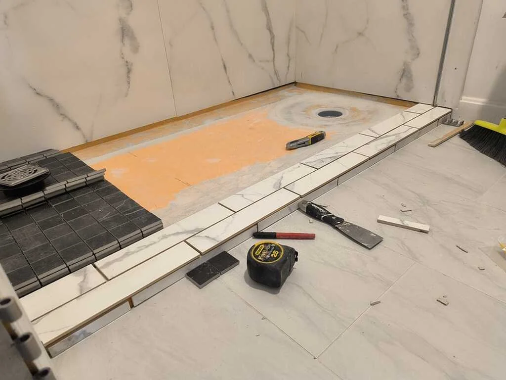 Tile work in progress